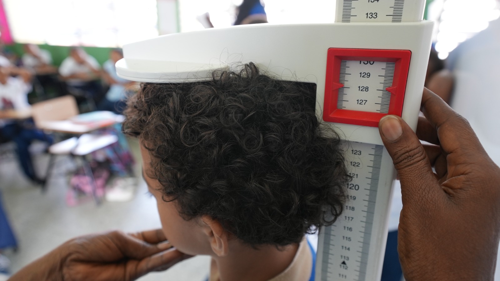 El INABIE evalúa el estado nutricional de más de 11 mil estudiantes bajo su Sistema Integral para la Vigilancia Alimentaria y Nutricional del Escolar (SISVANE)